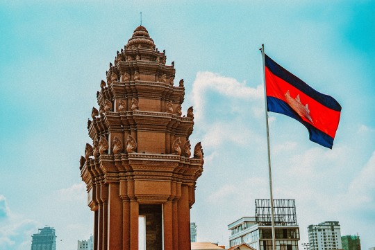 National Flag of Cambodia Cambodia National Flag © Daniel Bernard