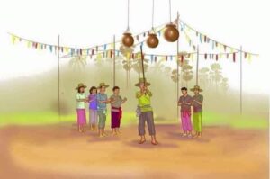 Khmer Traditional Games, Hit the Pot © UYFC